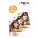 Loreal Paris Excellence Creme 7.1 Küllü Kumral 3 Adet Saç Boyası