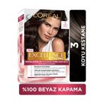 Loreal Paris Excellence Koyu Kestane 3 Saç Boyası