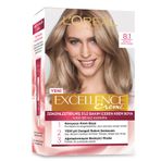 Loreal Paris Excellence Koyu Sarı Küllü 8.1 Saç Boyası
