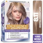 Loreal Paris Excellence Saç Boyası 8.11 Ekstra Küllü Sarı 8-11-extra-kullu-sari