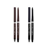 Loreal Paris Infaillible Grip Automatic Kahverengi Mat Siyah 2 Adet Jel Göz Kalemi