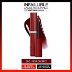 Loreal Paris Infaillible Matte Resistance 550 Noir Cherry Likit Parlak Ruj