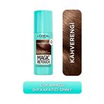 Loreal Paris Magic Retouch Beyaz Saçlar İçin Kapatıcı 75 ml Kahverengi Saç Spreyi