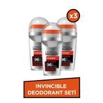 Loreal Paris Men Expert Invincible Anti 50x3 ml Erkek Roll-On