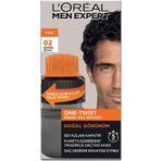 Loreal Paris Men Expert One-Twist Siyah 02 Erkek Saç Boyası