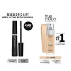 Loreal Paris No: 1.5 N Telescopic Lift Maskara ve True Match Fondöten Set