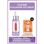 L'Oreal Paris Revitalift Filler %1.5 Saf Hyaluronik Asit Kırışıklık Karşıtı Serum- 30 Ml +C Vit Tester