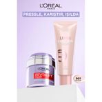 L'Oreal Paris Revitalift Filler Pressed Jar Nemlendirici Krem + Glotion Doğal Işıltı 901 Fair Glow 40 ml
