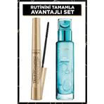 L'Oreal Paris Telescopic Gold Siyah Maskara+Nem Terapisi Aloe Vera Suyu Normalden Karmaya
