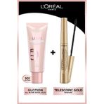 Loreal Paris Telescopic Maskara ve Doğal Işıltı Highlighter 901