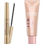 L'Oreal Paris Telescopic Maskara ve Glotion All-In-One Doğal Işıltı 902 Makyaj Seti Uzun Süre Kalıcı
