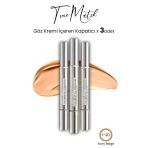 Loreal Paris True Match Göz Kremi İçeren Kapatıcı Ivory Beige 1-2D X 3 Adet