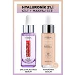 L'Oreal Paris True Match Nude Fondöten Serum 0.5-2 Very Light & Revitalift Filler %1.5 Saf Hyaluronik Asit Serum