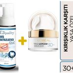 Loreal Paris Yaş Uzmanı Kırışıklık Karşıtı 30+50 ml Nemlendirici Krem +E2'Quality Diş Beyazlatıcı Köpük