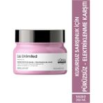 L'Oreal Professionnel 250 ml Serie Expert Liss Unlimited Elektriklenme Karşıtı ve Yoğun Yumuşaklık Veren Maske