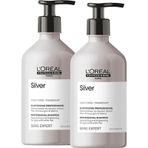 L'Oreal Professionnel 2x500 ml Serie Expert Silver Mor Şampuan