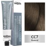 Loreal Professionnel Majirel Cool Cover - Yoğun Beyaz Kapatıcı Saç Boyası No: 7 Kumral 50ML - 7 Cool Cover