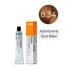 L'oreal Professionnel Majirel Saç Boyası 8.34 Açık Kumral Dore Bakır 60ml- Yeni Ambalaj