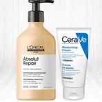 Loreal Professionnel Paris Serie Expert Absolut Repair 500 ml Şampuan + CeraVe 50 ml Nemlendirici Krem