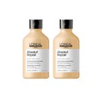Loreal Professionnel Paris Serie Expert Absolut Repair Yıpranmış Saçlar için Onarıcı Şampuan 300 ml 2 Adet