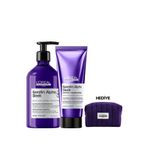 L'oreal Professionnel Serie Expert Keratin Alpha Sleek Pürüzsüz Saçlar için Bakım Seti
