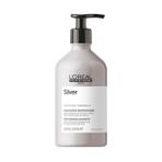 L'Oreal Professionnel Serie Expert Silver Çok Açık Sarı, Gri Ve Beyaz Saçlar Renk Dengeleyici Mor Şampuan 500 ml
