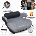 Lorelli Cosmo Fix New Isofix Oto Koltuğu Yükseltici - Gri - Siyah