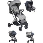 Lorelli Fiorano Kabin Boy Travel Set Gri Bebek Arabası