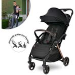 Lorelli Loret Otomatik Katlanan Kabin Boy Bebek Arabası - Black - Siyah