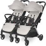Lorelli Loret Otomatik Katlanan Kabin Boy Ikiz & Travel Set Bebek Arabası - Grey - Gri