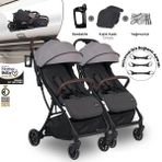 Lorelli Minori Ayrılıp Birleşebilen Kabin İkiz Bebek Arabası - Grey Jasper