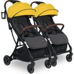 Lorelli Minori Ayrılıp Birleşebilen Kabin Ikiz Bebek Arabası - Lemon Curry - Sarı