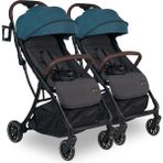 Lorelli Minori Ayrılıp Birleşebilen Kabin Ikiz Bebek Arabası - Opal Green - Yeşil