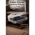 Loremp 5 Adet Çizme Kutusu - Standart - Renkli Beyaz