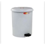 Loremp Pedallı Çöp Kovası 40 Lt Plastik - 0,1 L - Gri