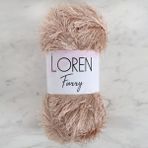 Loren 34060 RF053 Furry Bej El Örgü İpi
