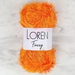 Loren 34065 RF103 Furry Turuncu El Örgü İpi