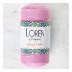 Loren 34332 RM074 Macrame Pembe El Örgü İpi