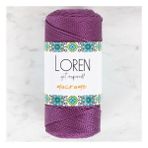 Loren 34347 RM0160 Macrame Mor El Örgü İpi
