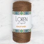 Loren 34349 RM0200 Macrame Kahverengi El Örgü İpi