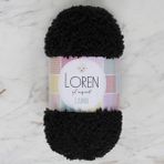 Loren 34423 R004 Lamb Siyah El Örgü İpi