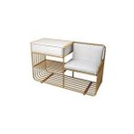 Loren Gold Metal Benç Ayakkabılık