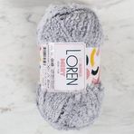 Loren M406 34313 Mery Açık Gri El Örgü İpi
