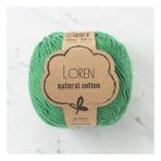 Loren Natural Cotton 33904 R028 Yeşil El Örgü İpi