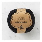 Loren Natural Cotton 33908 R004 Siyah El Örgü İpi