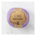 Loren Natural Cotton 33920 R020 Lila El Örgü İpi