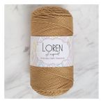 Loren Polyester Soft Macrame 34437 LM031 Bej El Örgü İpi