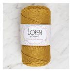 Loren Polyester Soft Macrame 34449 LM061 Hardal El Örgü İpi