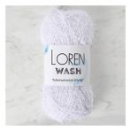 Loren R001 34262 Wash Optik Beyaz El Örgü İpi