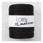 Loren R004 33720 XL Makrome Siyah El Örgü İpi